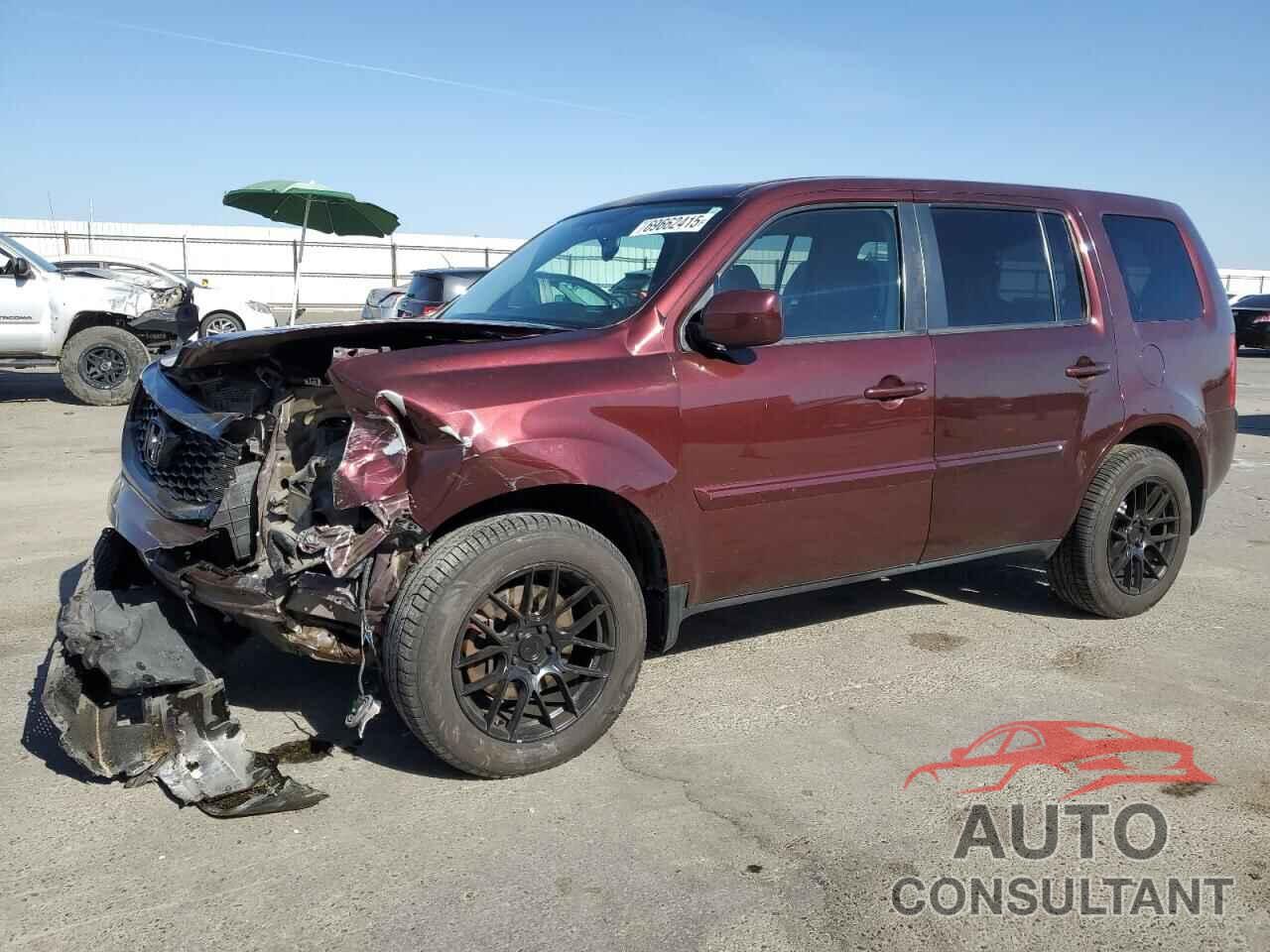 HONDA PILOT 2013 - 5FNYF3H54DB020813