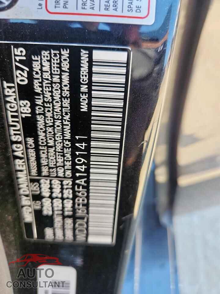 MERCEDES-BENZ CLC-CLASS 2015 - WDDLJ6FB6FA149141