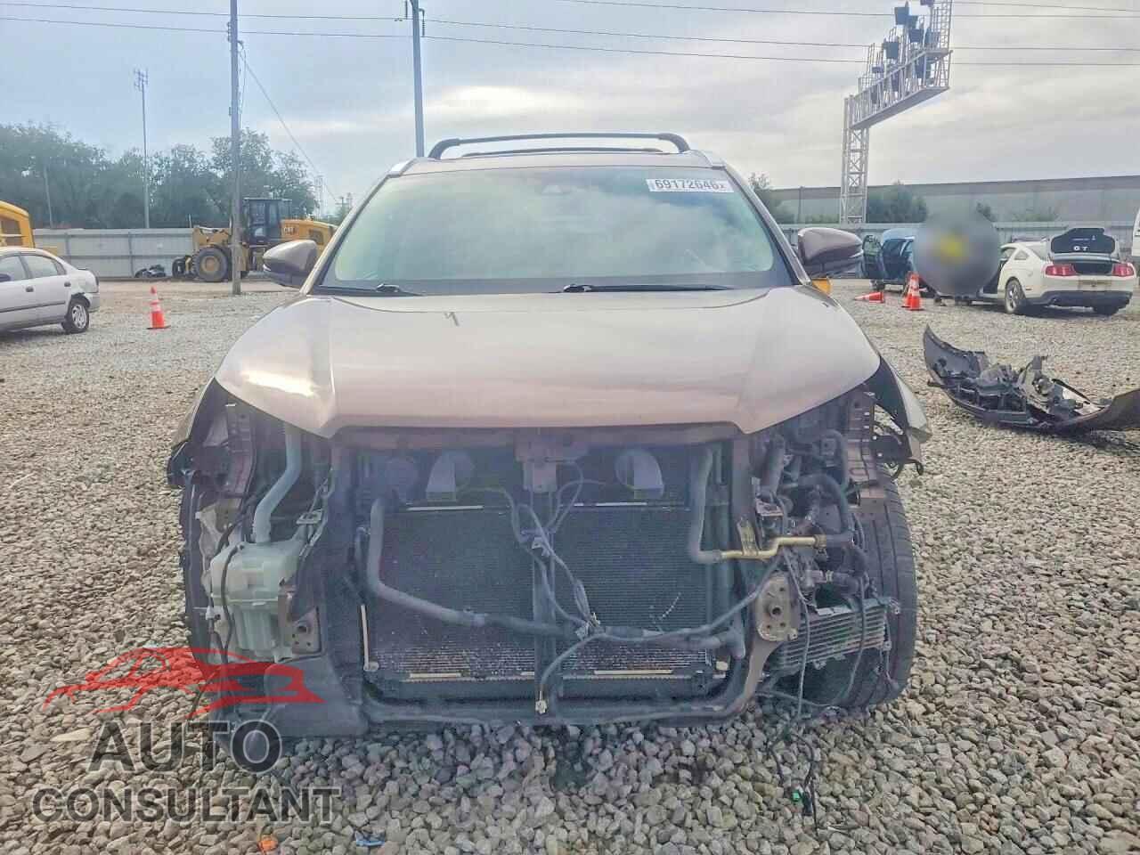 TOYOTA HIGHLANDER 2017 - 5TDDGRFH8HS029754