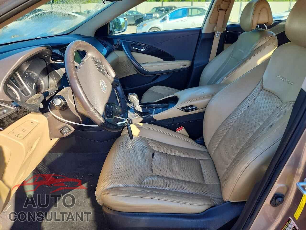 HYUNDAI AZERA 2013 - KMHFH4JG0DA249593