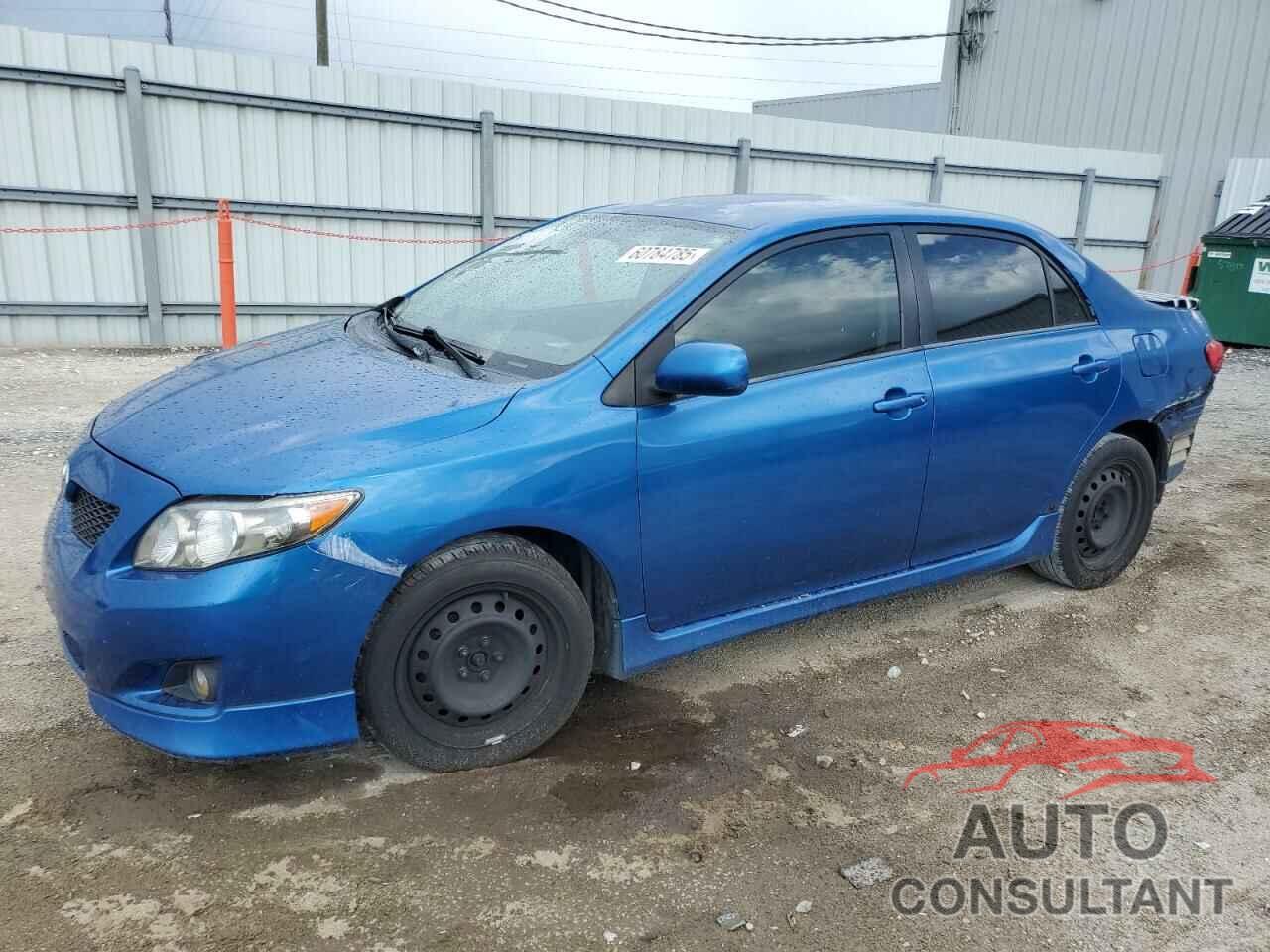 TOYOTA COROLLA 2009 - 1NXBU40E79Z056292