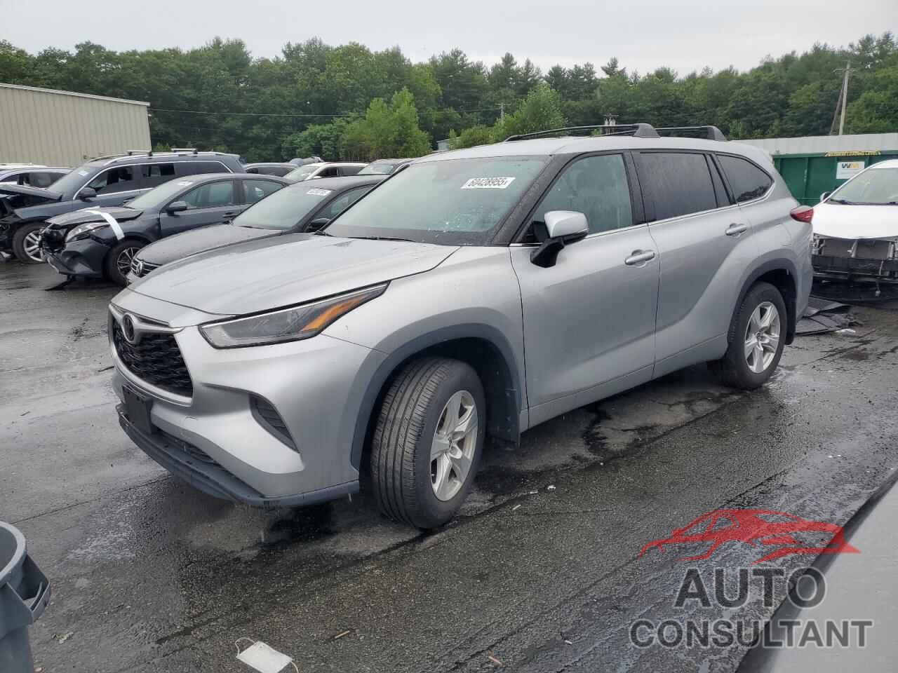 TOYOTA HIGHLANDER 2022 - 5TDCZRBH2NS204359