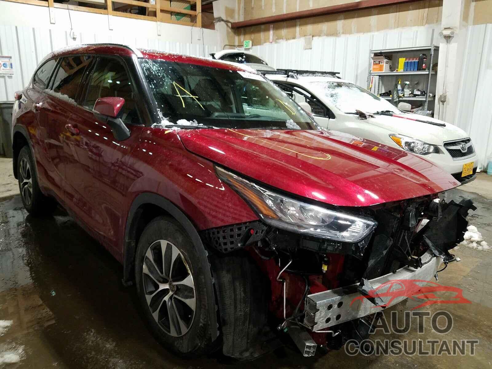 TOYOTA HIGHLANDER 2020 - 5TDHZRBH2LS510867
