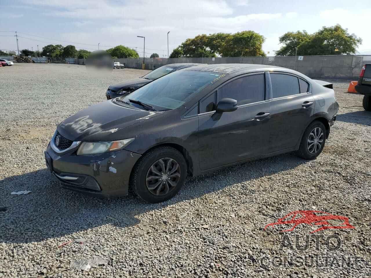 HONDA CIVIC 2013 - 2HGFB2F50DH598760