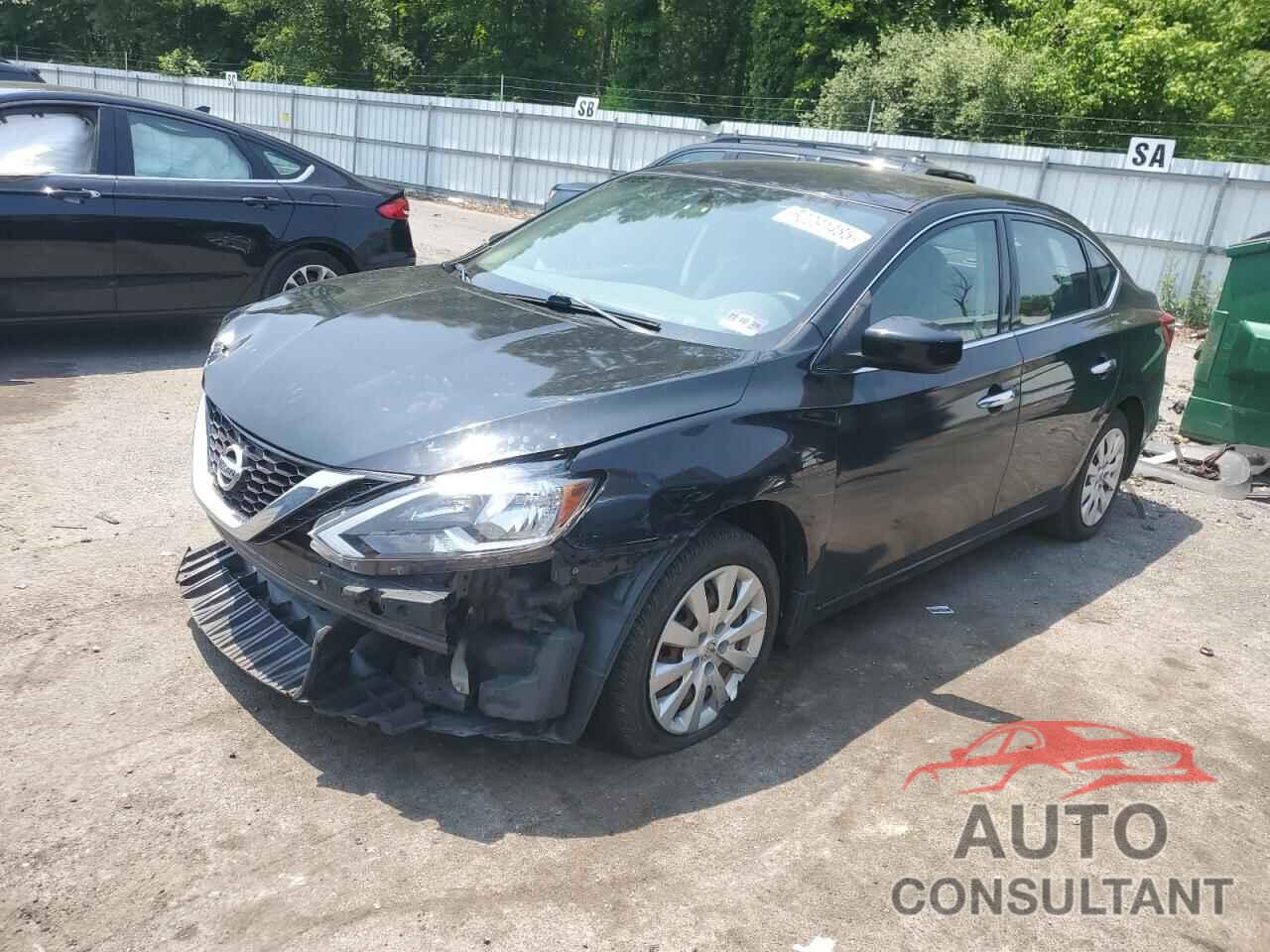 NISSAN SENTRA 2017 - 3N1AB7AP1HY324470