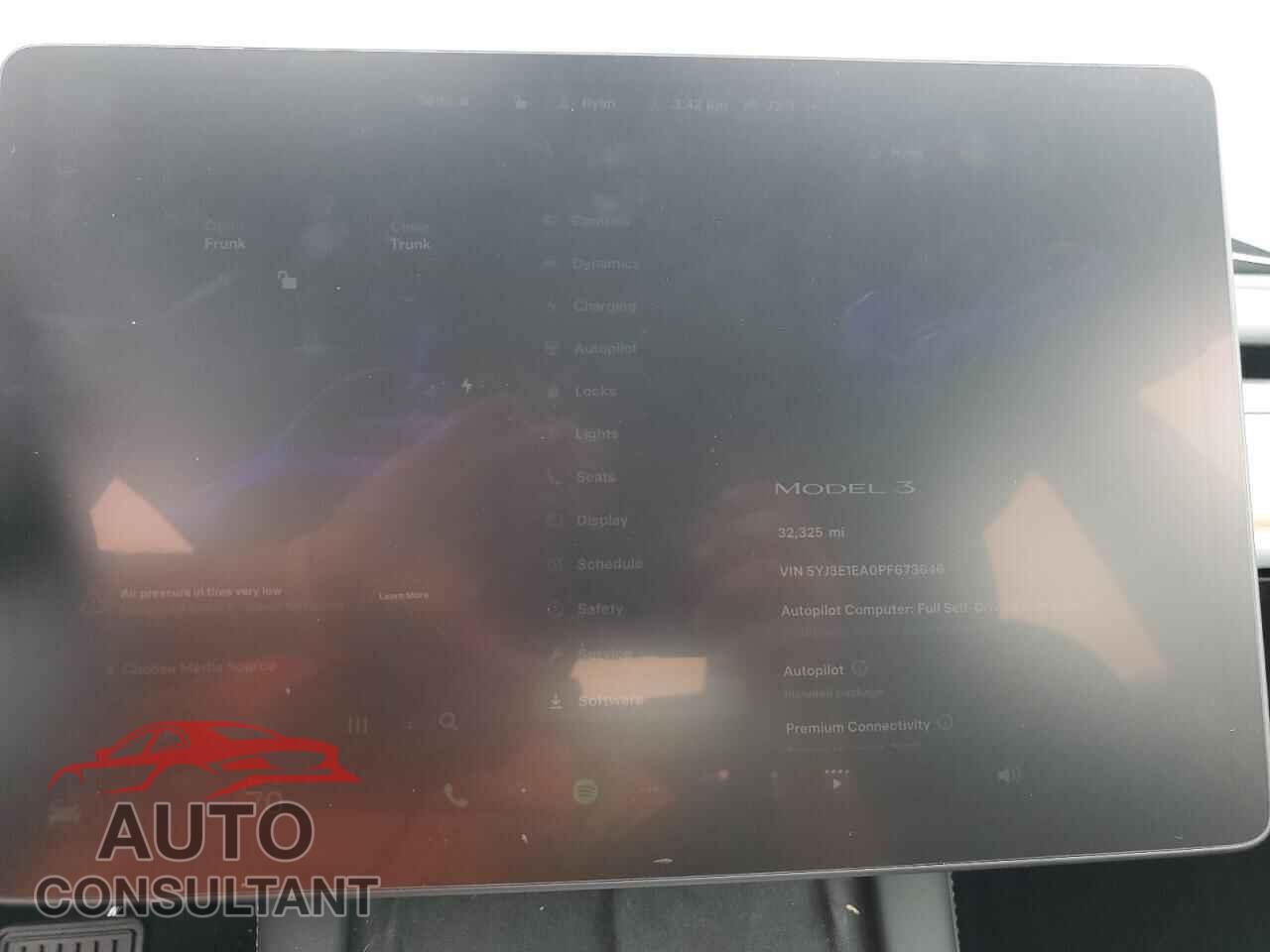 TESLA MODEL 3 2023 - 5YJ3E1EA0PF673646