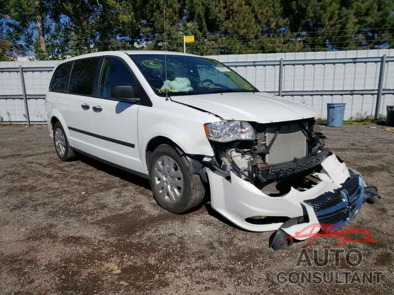 DODGE CARAVAN 2016 - 2C4RDGBG0GR346595