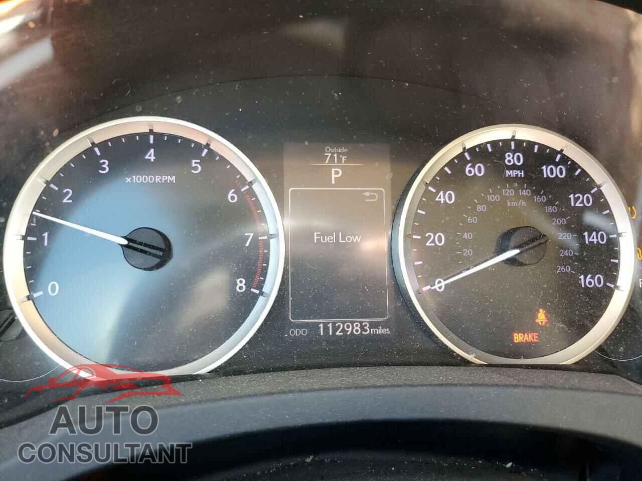 LEXUS IS 2016 - JTHBA1D2XG5020811