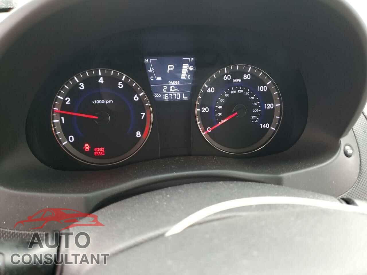 HYUNDAI ACCENT 2014 - KMHCT4AE7EU637601