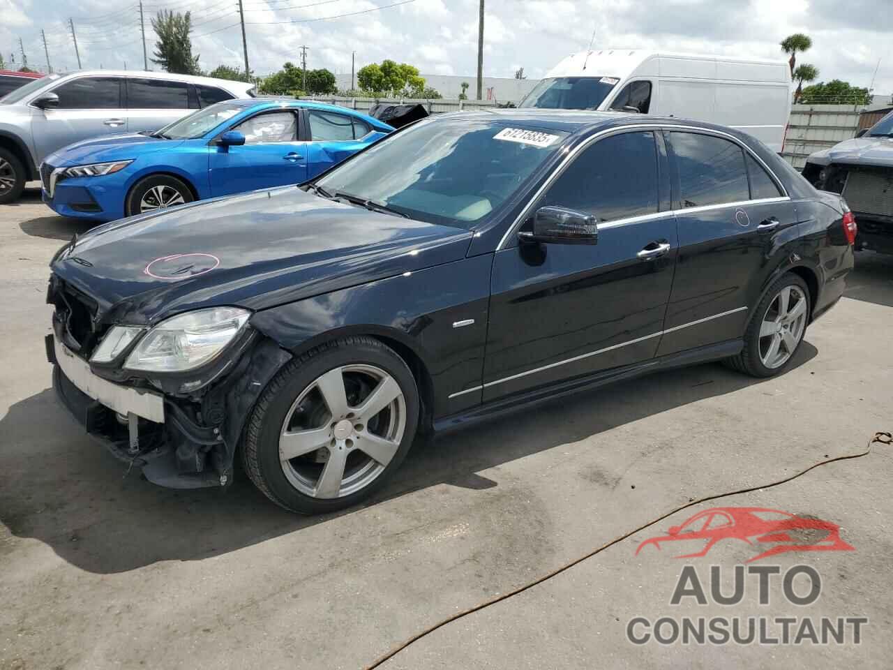 MERCEDES-BENZ E-CLASS 2012 - WDDHF5KBXCA645904