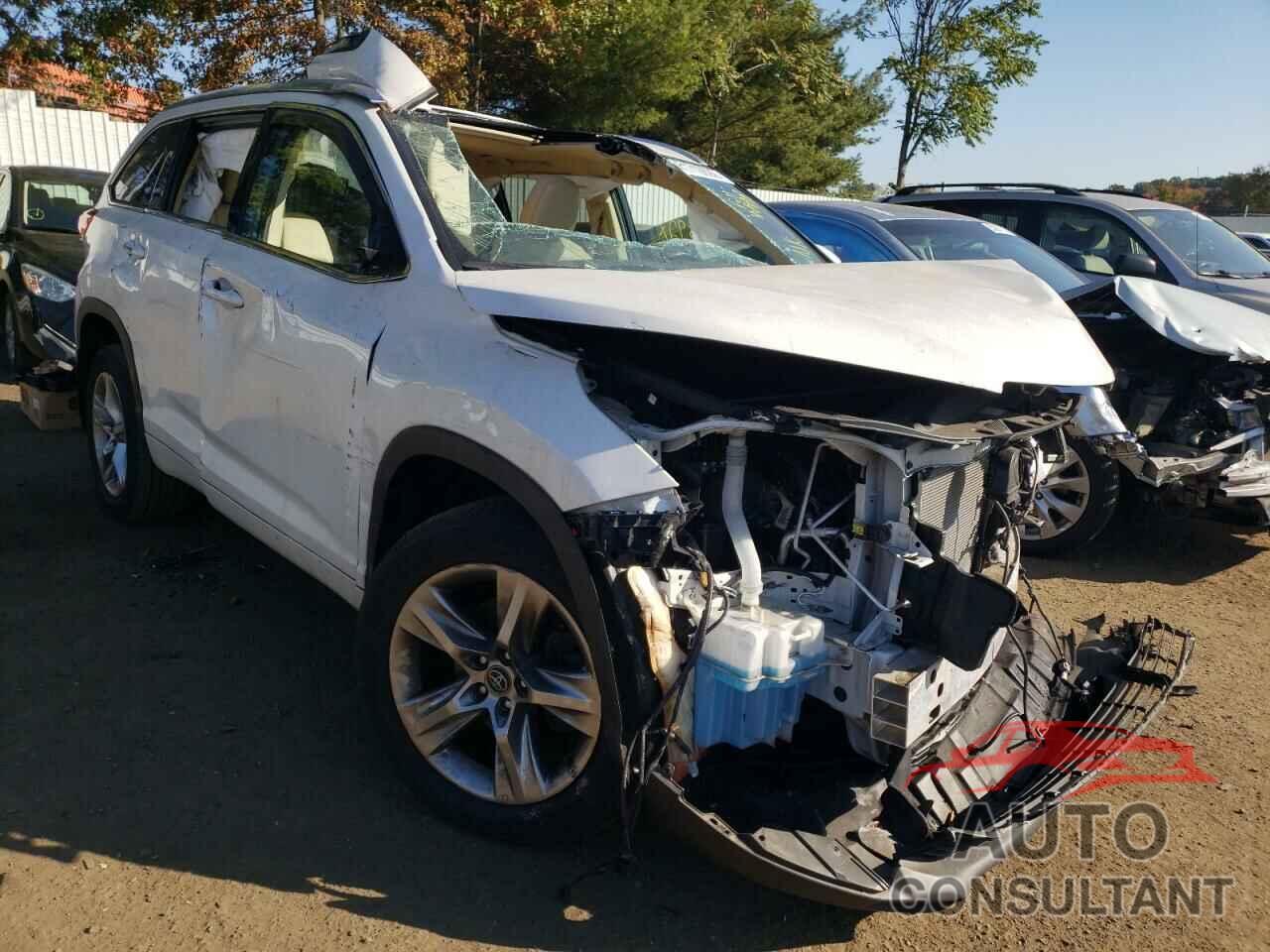 TOYOTA HIGHLANDER 2019 - 5TDDZRFH3KS710213