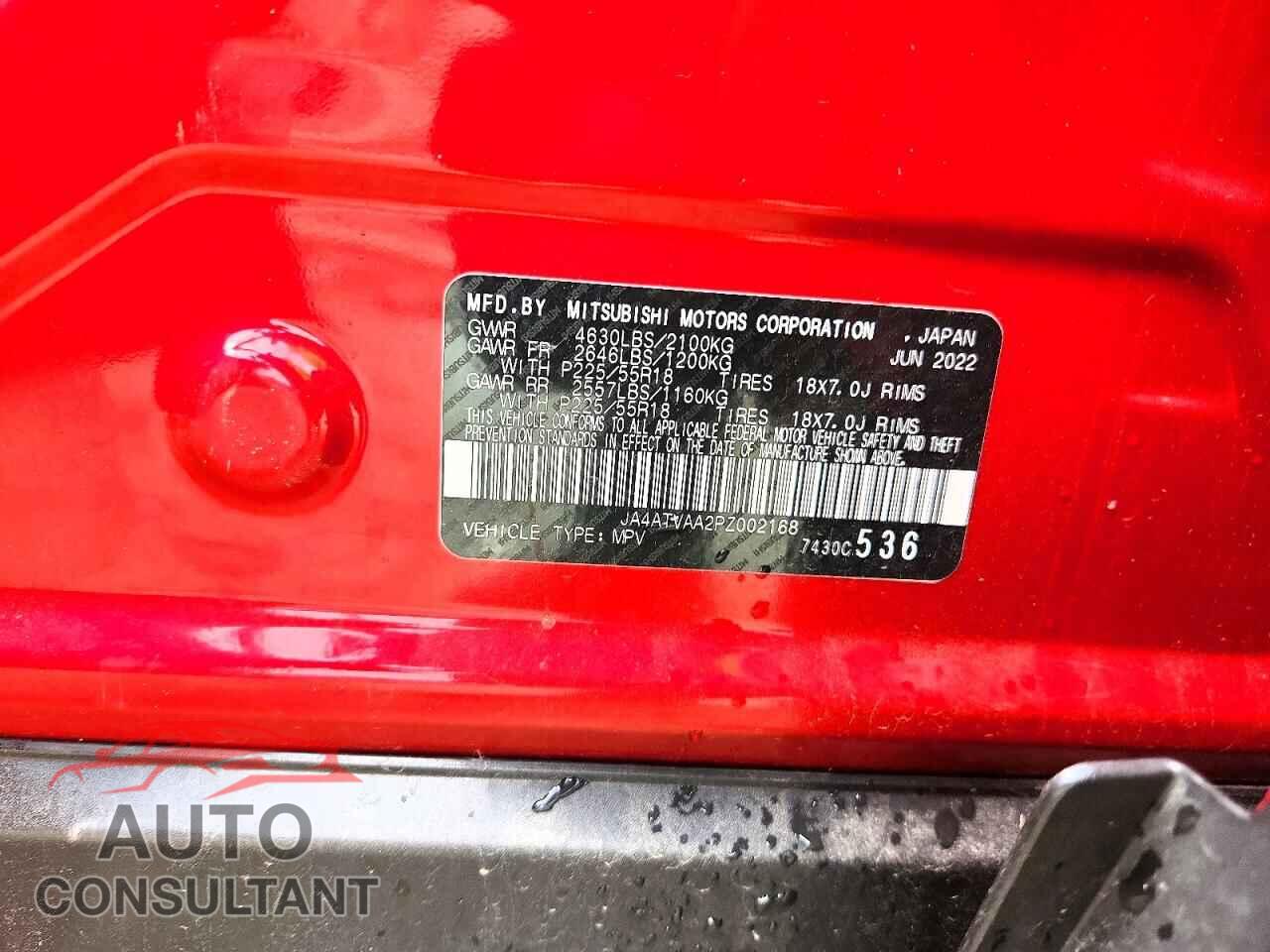 MITSUBISHI ECLIPSE 2023 - JA4ATVAA2PZ002168
