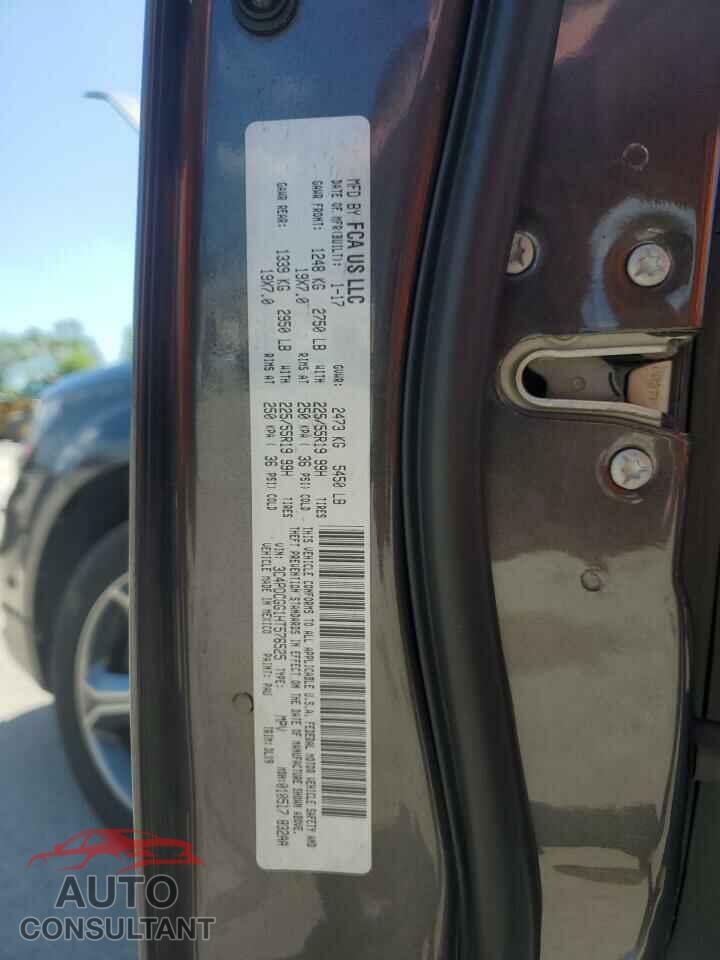 DODGE JOURNEY 2017 - 3C4PDCGG1HT576525