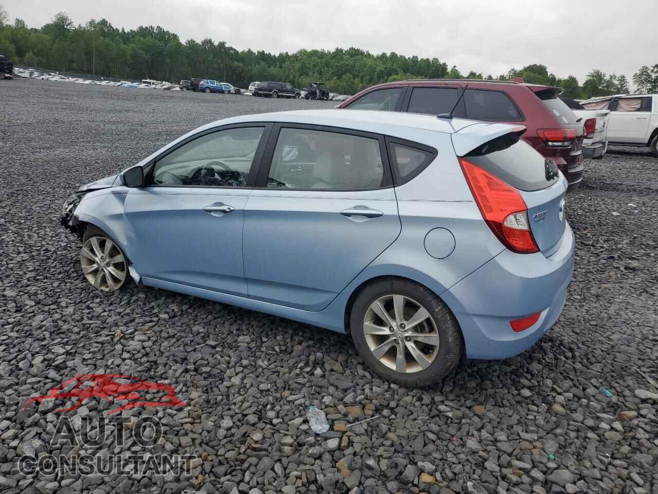 HYUNDAI ACCENT 2012 - KMHCU5AE4CU020575