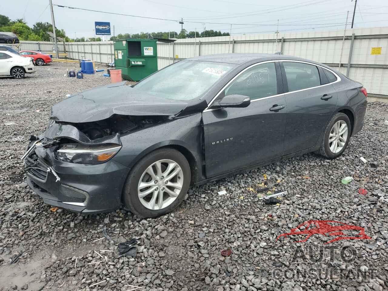 CHEVROLET MALIBU 2017 - 1G1ZE5ST6HF104216