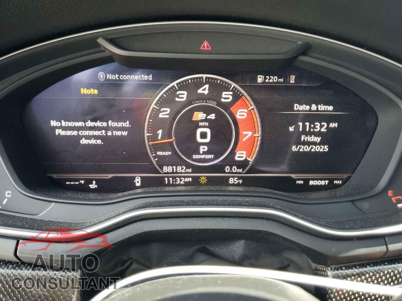 AUDI S4/RS4 2018 - WAUB4AF48JA018252