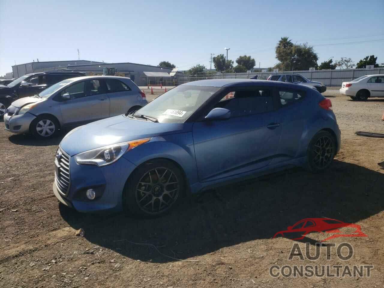 HYUNDAI VELOSTER 2016 - KMHTC6AE1GU252386