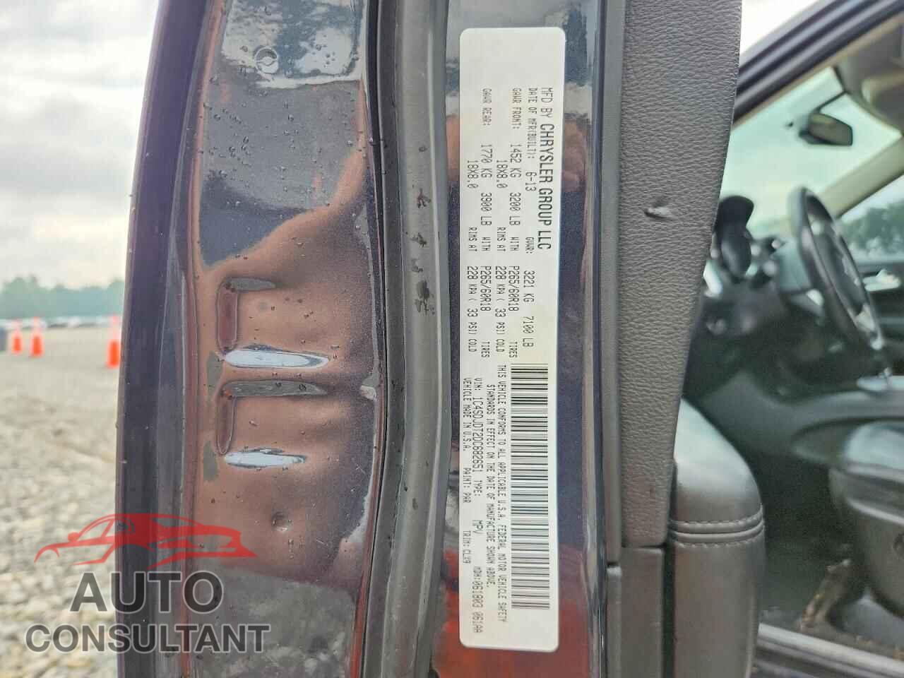 DODGE DURANGO 2013 - 1C4SDJDT2DC682651