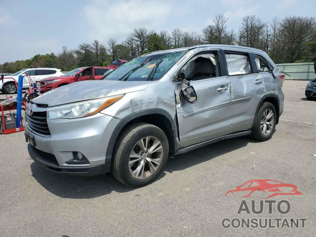 TOYOTA HIGHLANDER 2015 - 5TDJKRFH0FS115607