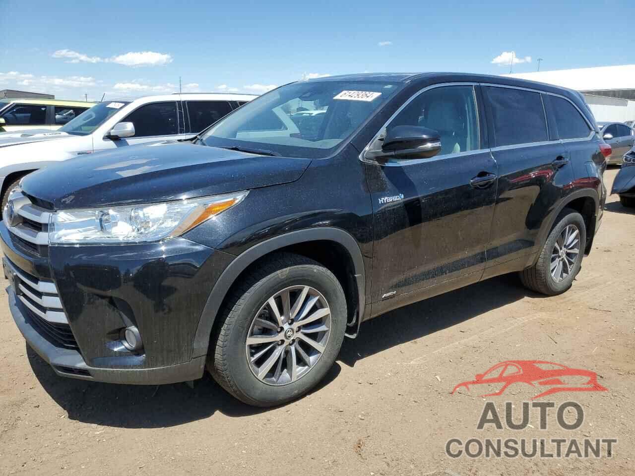 TOYOTA HIGHLANDER 2018 - 5TDJGRFH2JS045215