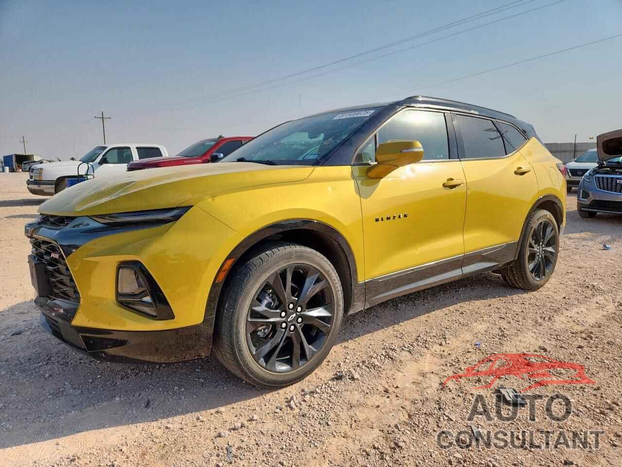 CHEVROLET BLAZER 2022 - 3GNKBERSXNS136289