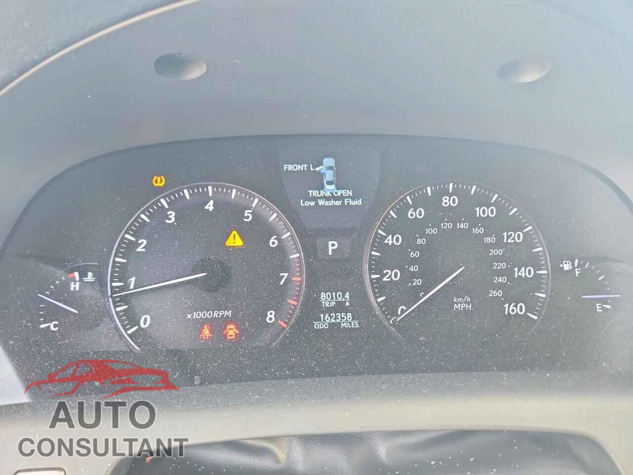 LEXUS LS460 2011 - JTHCL5EF2B5010368