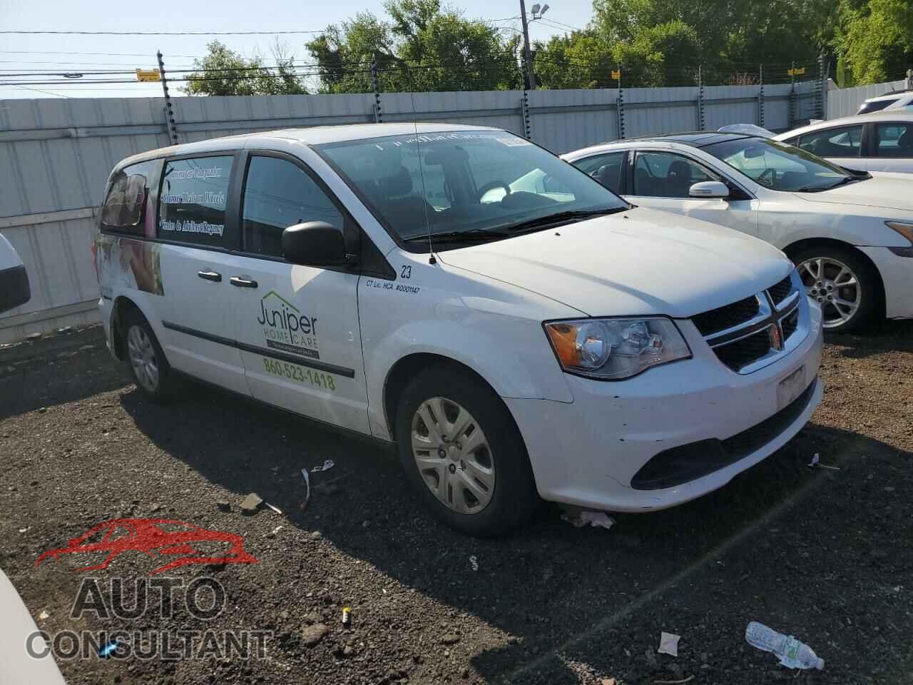 DODGE CARAVAN 2016 - 2C4RDGBG7GR368531