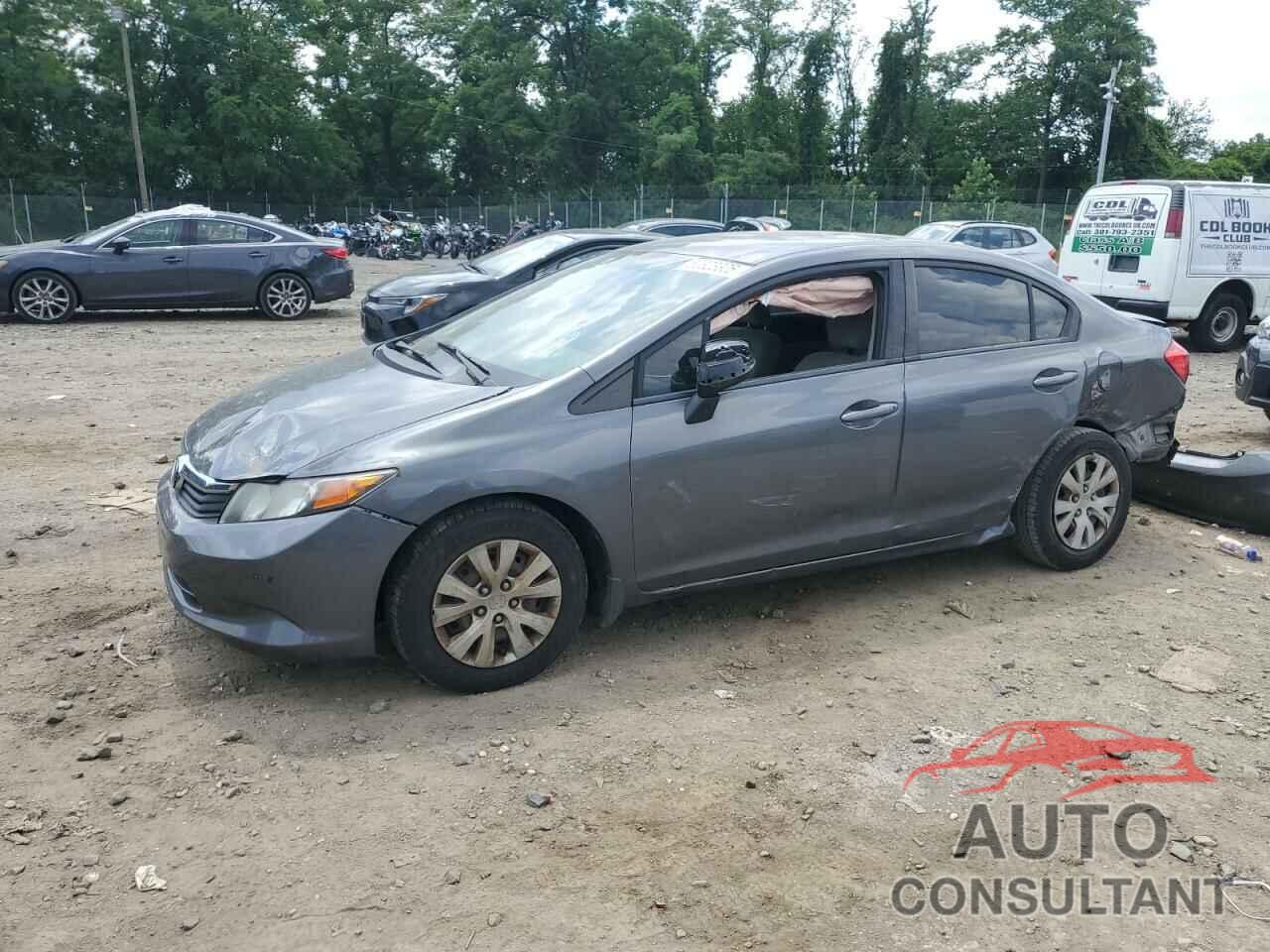 HONDA CIVIC 2012 - 19XFB2F58CE361572