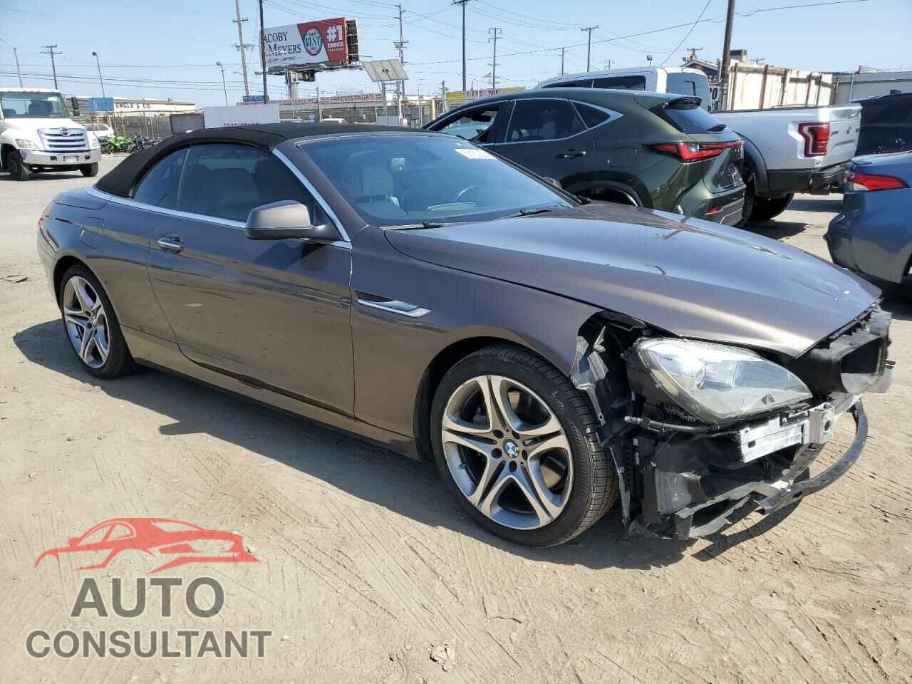 BMW 6 SERIES 2012 - WBALZ3C56CDL72108