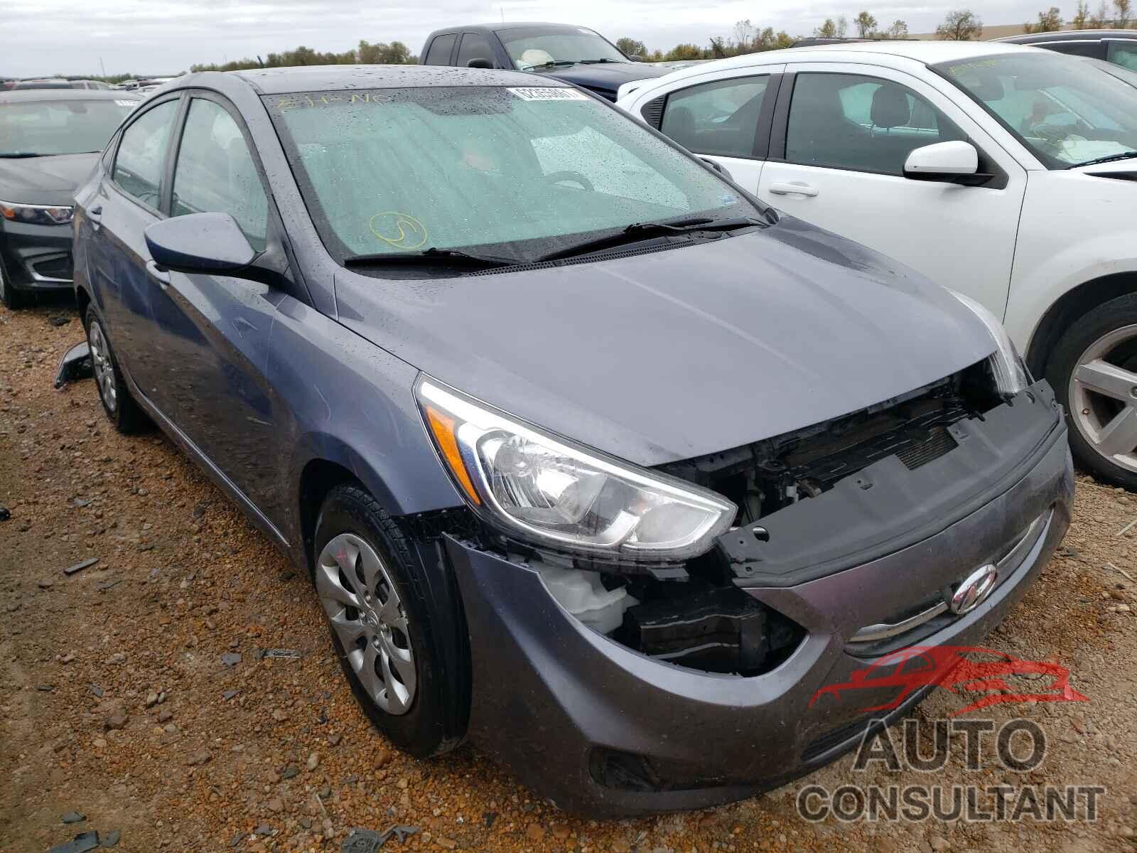 HYUNDAI ACCENT 2017 - KMHCT4AE8HU293233