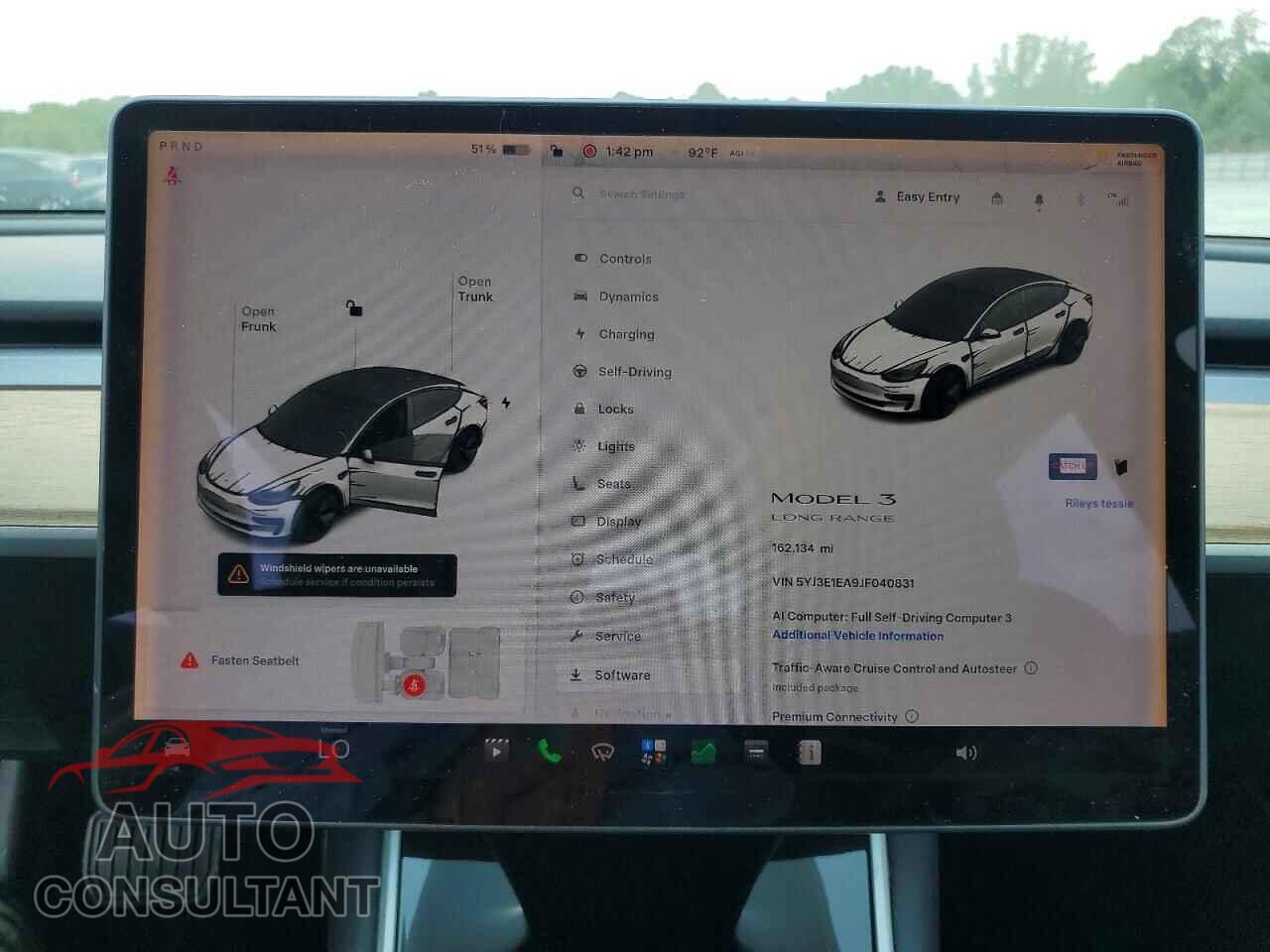 TESLA MODEL 3 2018 - 5YJ3E1EA9JF040831