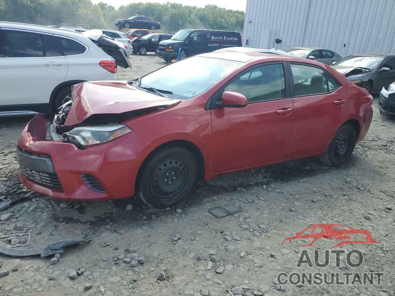 TOYOTA COROLLA 2016 - 5YFBURHE1GP389104