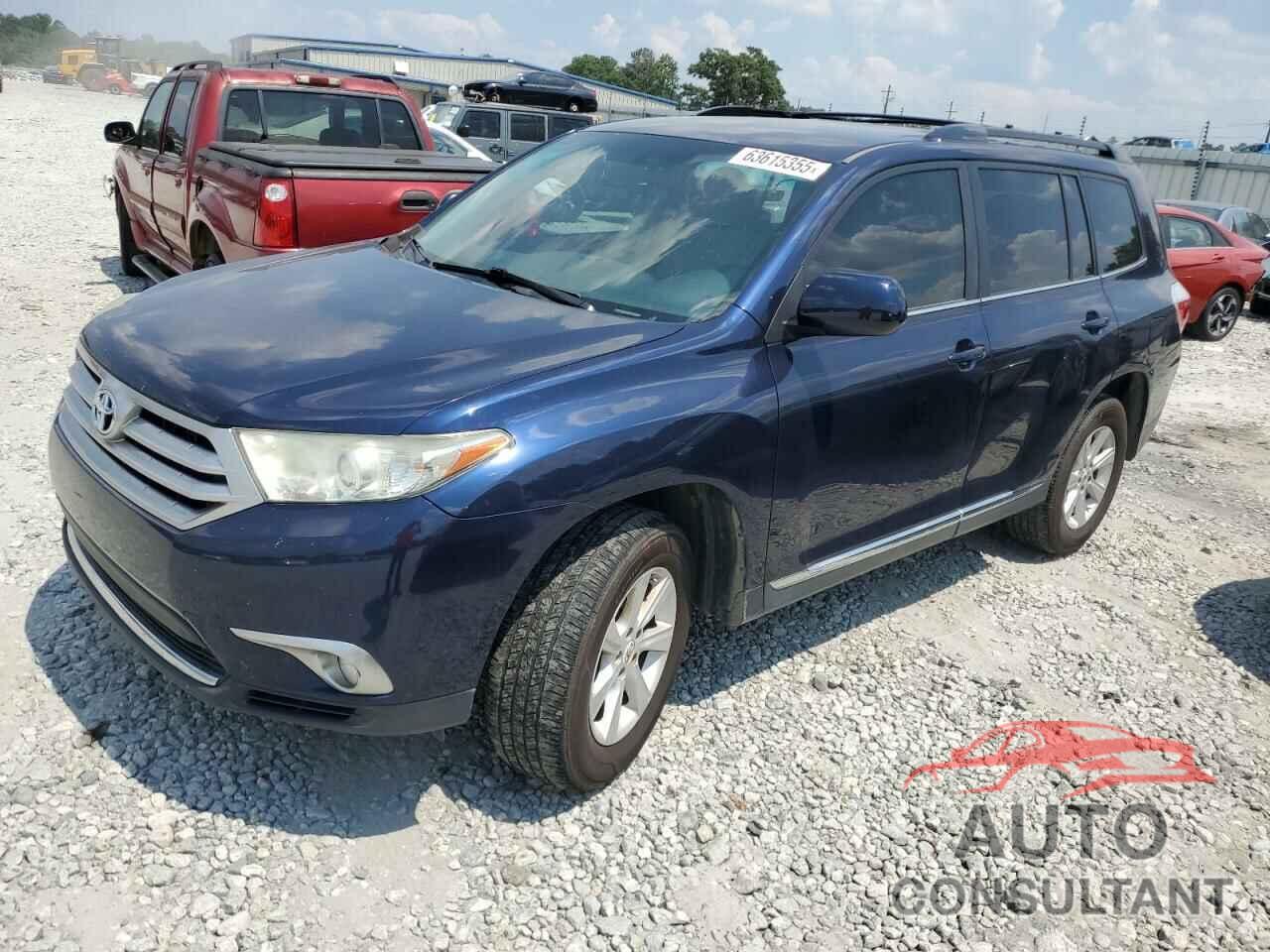 TOYOTA HIGHLANDER 2012 - 5TDBK3EH4CS166770