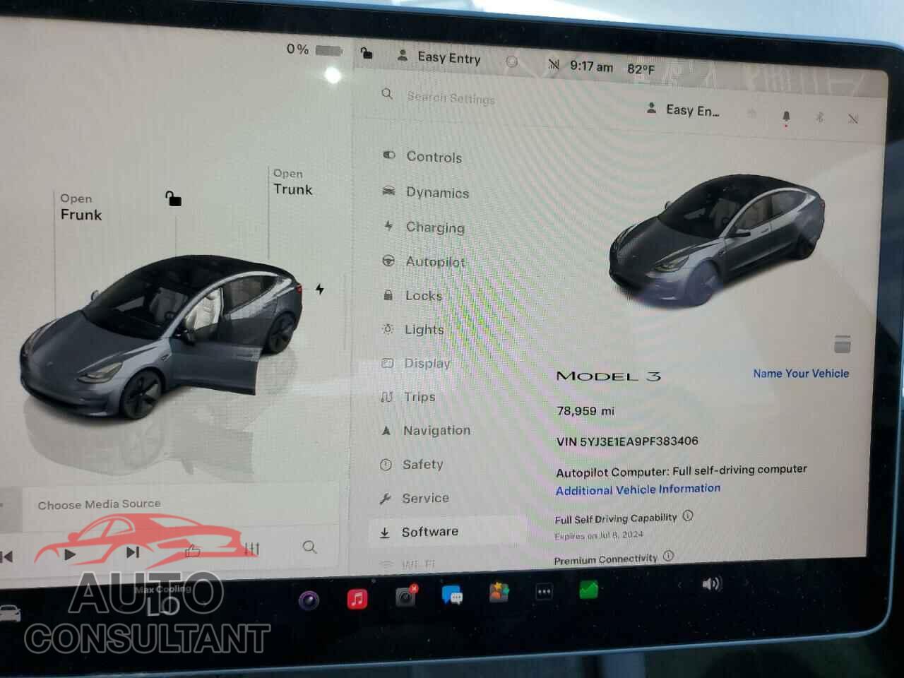 TESLA MODEL 3 2023 - 5YJ3E1EA9PF383406
