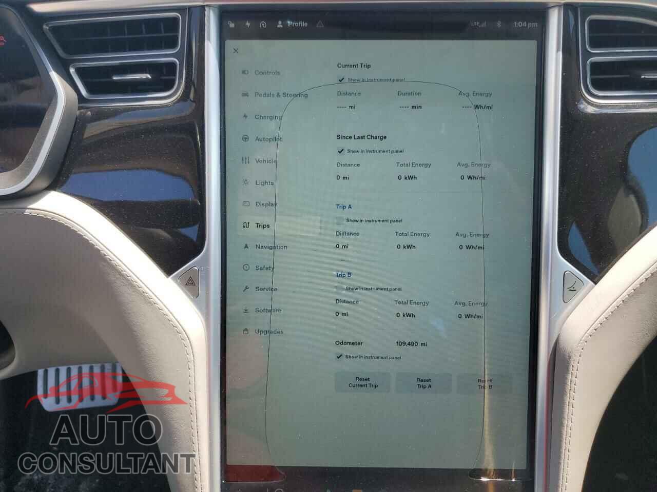 TESLA MODEL S 2015 - 5YJSA1S29FF096800