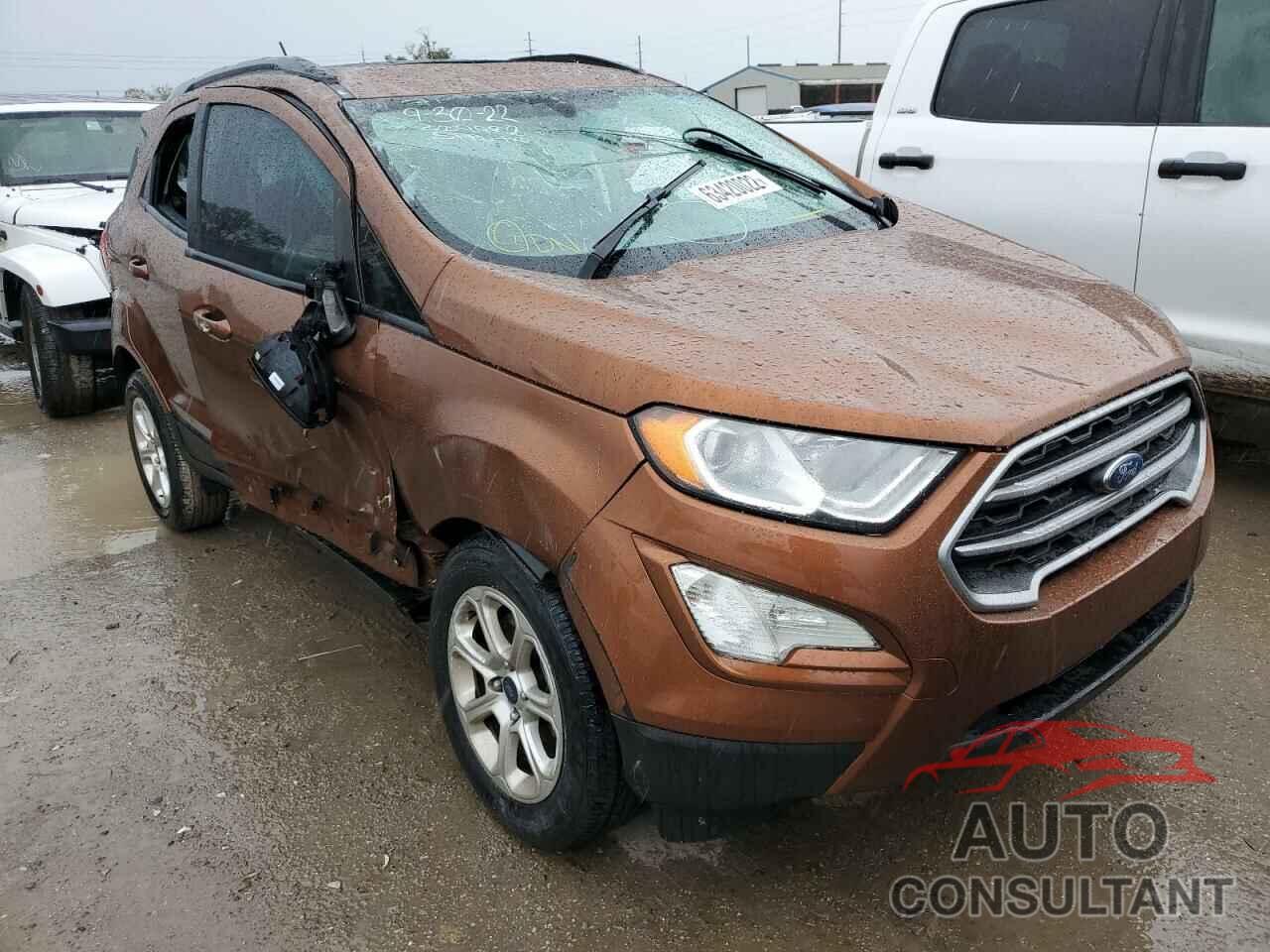 FORD ECOSPORT 2018 - MAJ3P1TE1JC172985