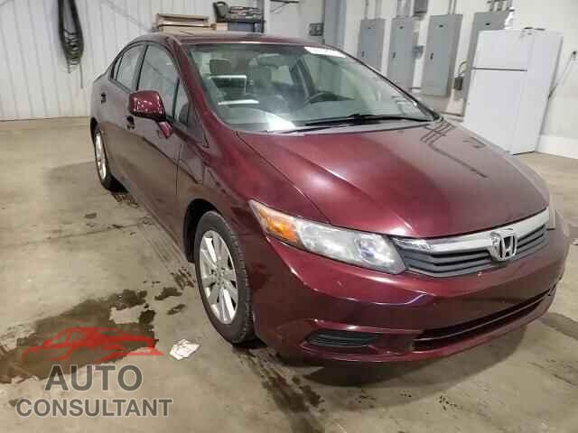 HONDA CIVIC 2012 - 19XFB2F86CE340505