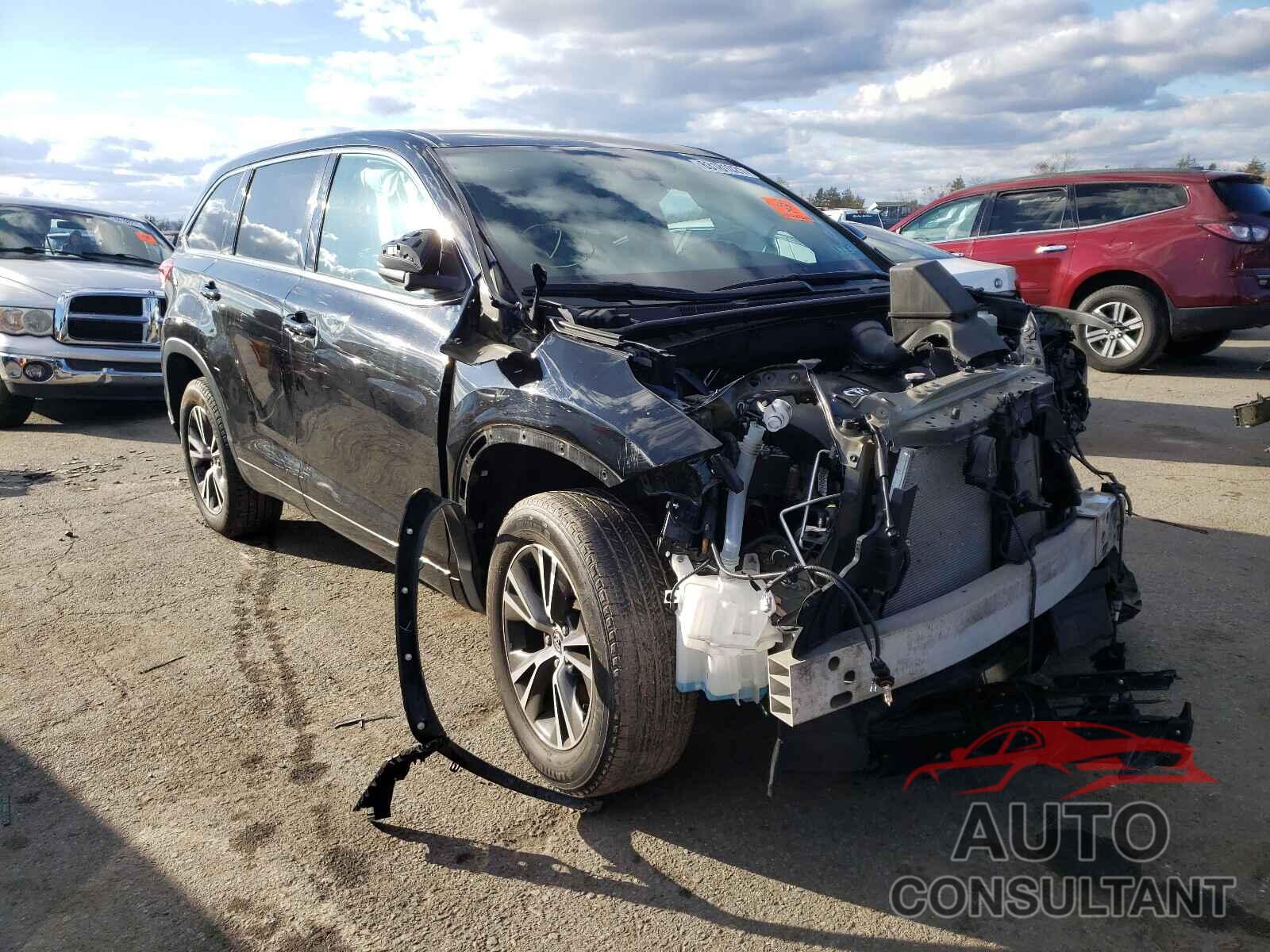 TOYOTA HIGHLANDER 2018 - 5TDZZRFH9JS251385