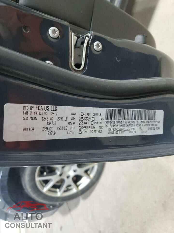 DODGE JOURNEY 2017 - 3C4PDDEG0HT593096