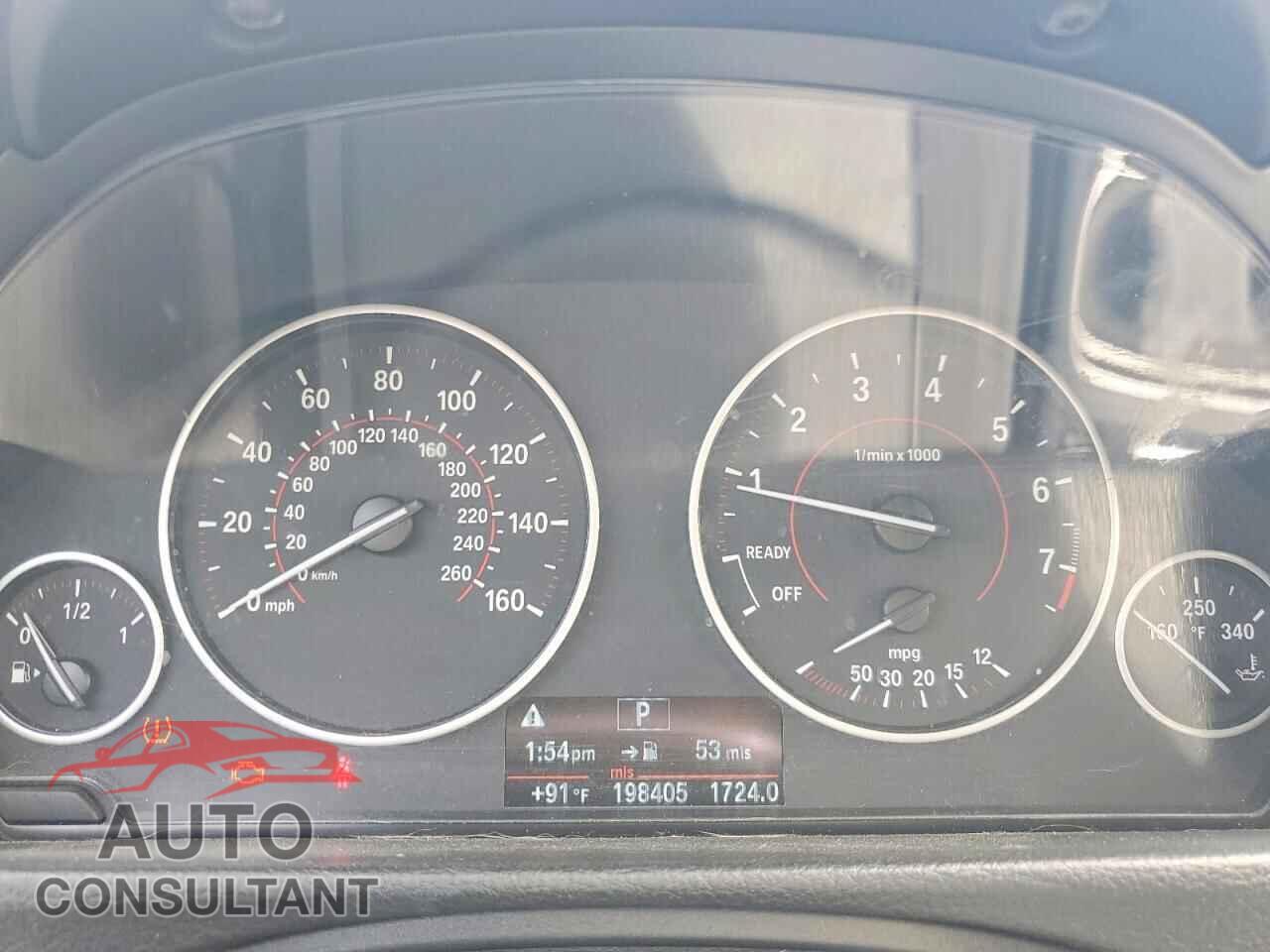 BMW 3 SERIES 2013 - WBA3B3C58DF542687
