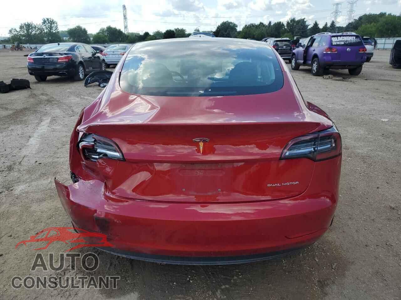 TESLA MODEL 3 2018 - 5YJ3E1EBXJF129722