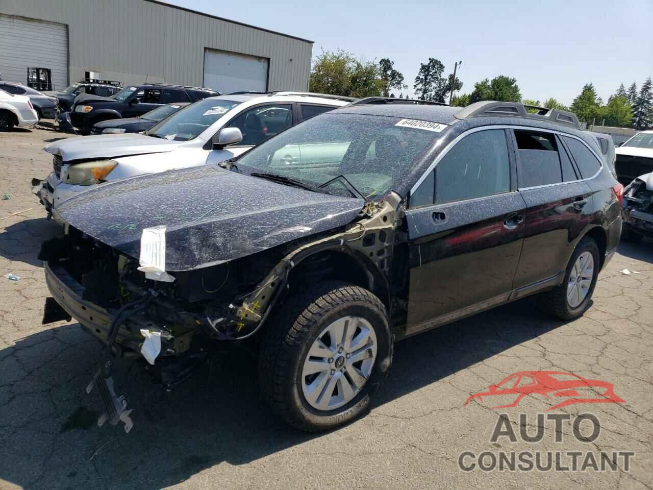 SUBARU OUTBACK 2018 - 4S4BSACC6J3329764