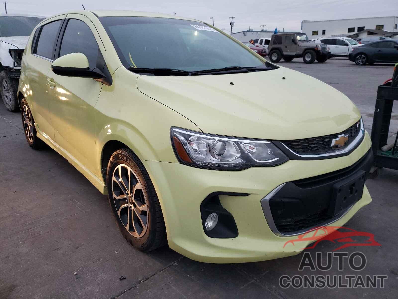 CHEVROLET SONIC 2017 - 1G1JD6SH1H4111118