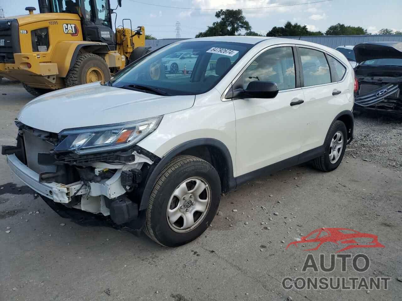HONDA CRV 2016 - 5J6RM4H38GL122920