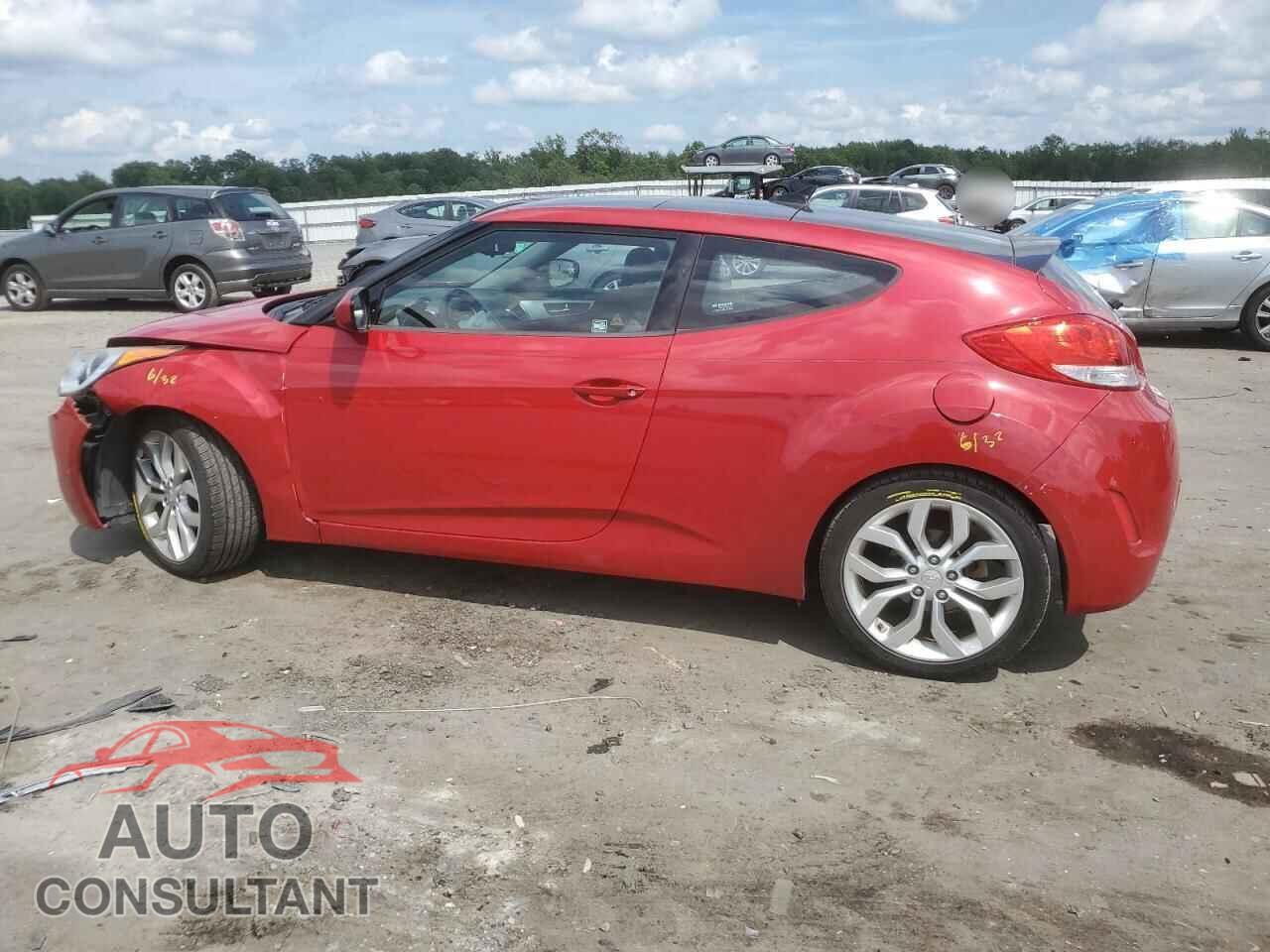 HYUNDAI VELOSTER 2013 - KMHTC6AD2DU123771