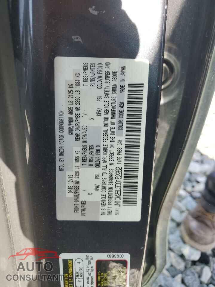 MAZDA 5 2013 - JM1CW2BL3D0152262
