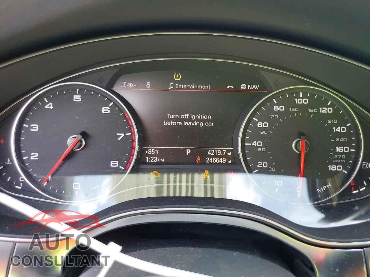 AUDI A6 2013 - WAUGGAFC8DN012534