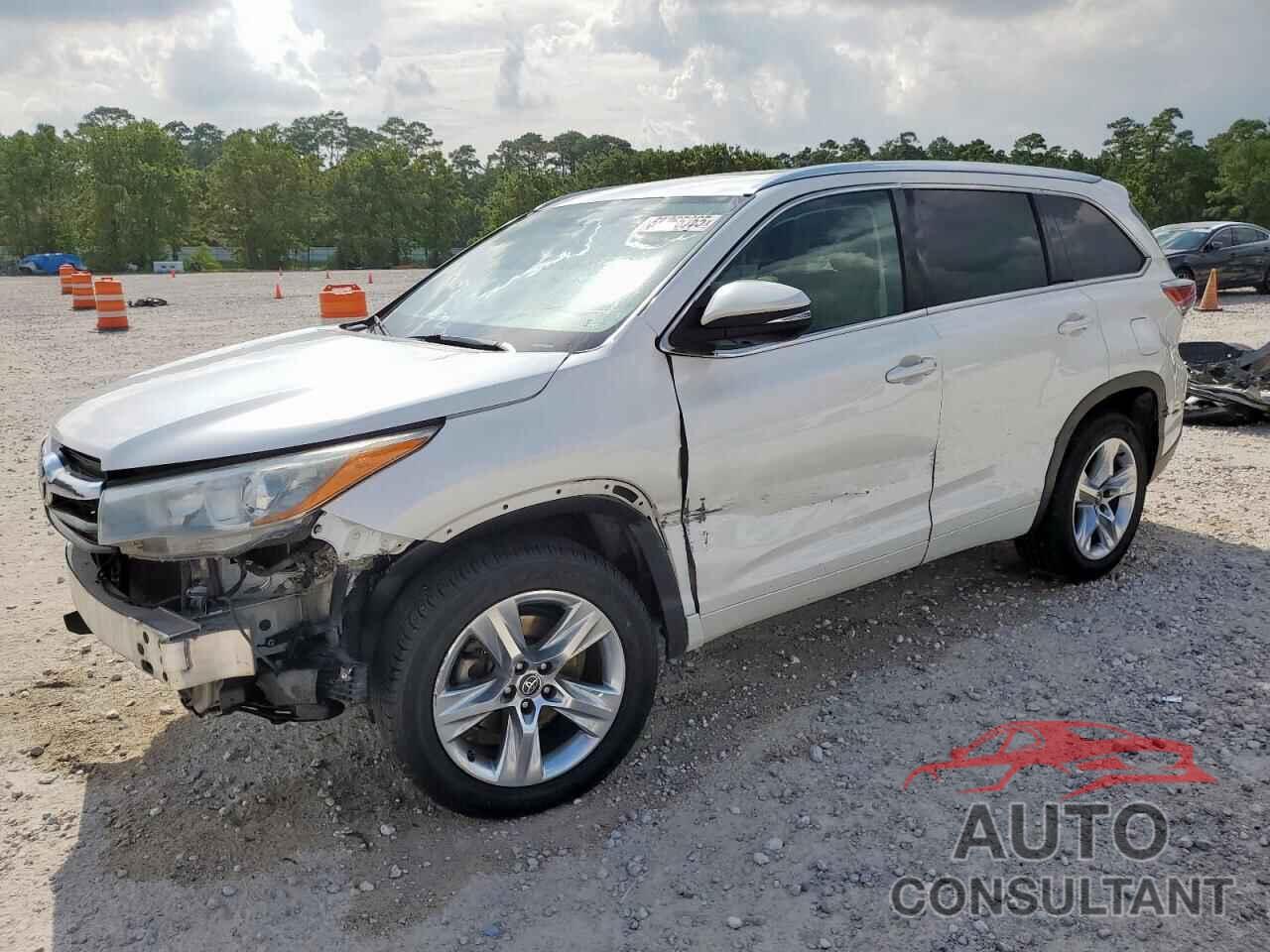 TOYOTA HIGHLANDER 2016 - 5TDYKRFH1GS144632