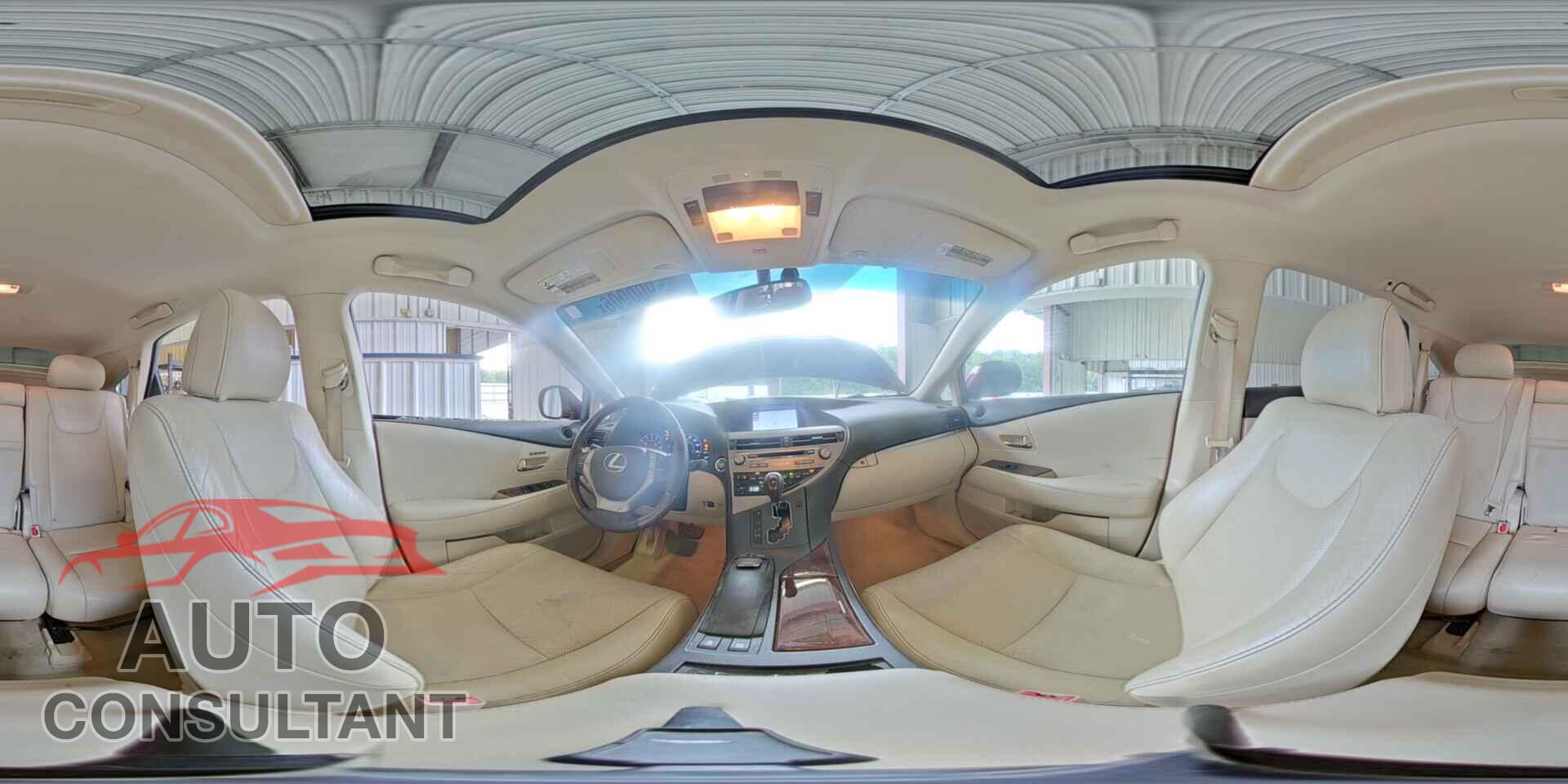 LEXUS RX350 2013 - 2T2BK1BA0DC195135