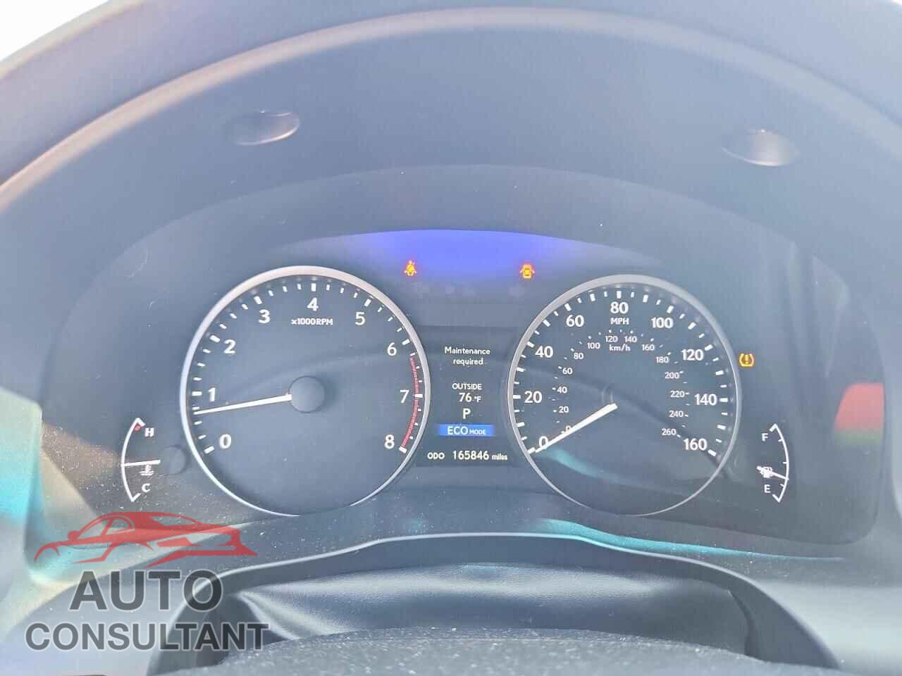 LEXUS ES350 2013 - JTHBK1GG8D2076554